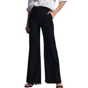 Anthropologie by Maeve Naomi Wide Leg Flare Pants, Size 12